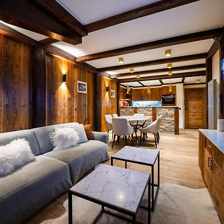 Luxury Suite 70M2 Balcon Courchevel1850 Parking Exterior foto