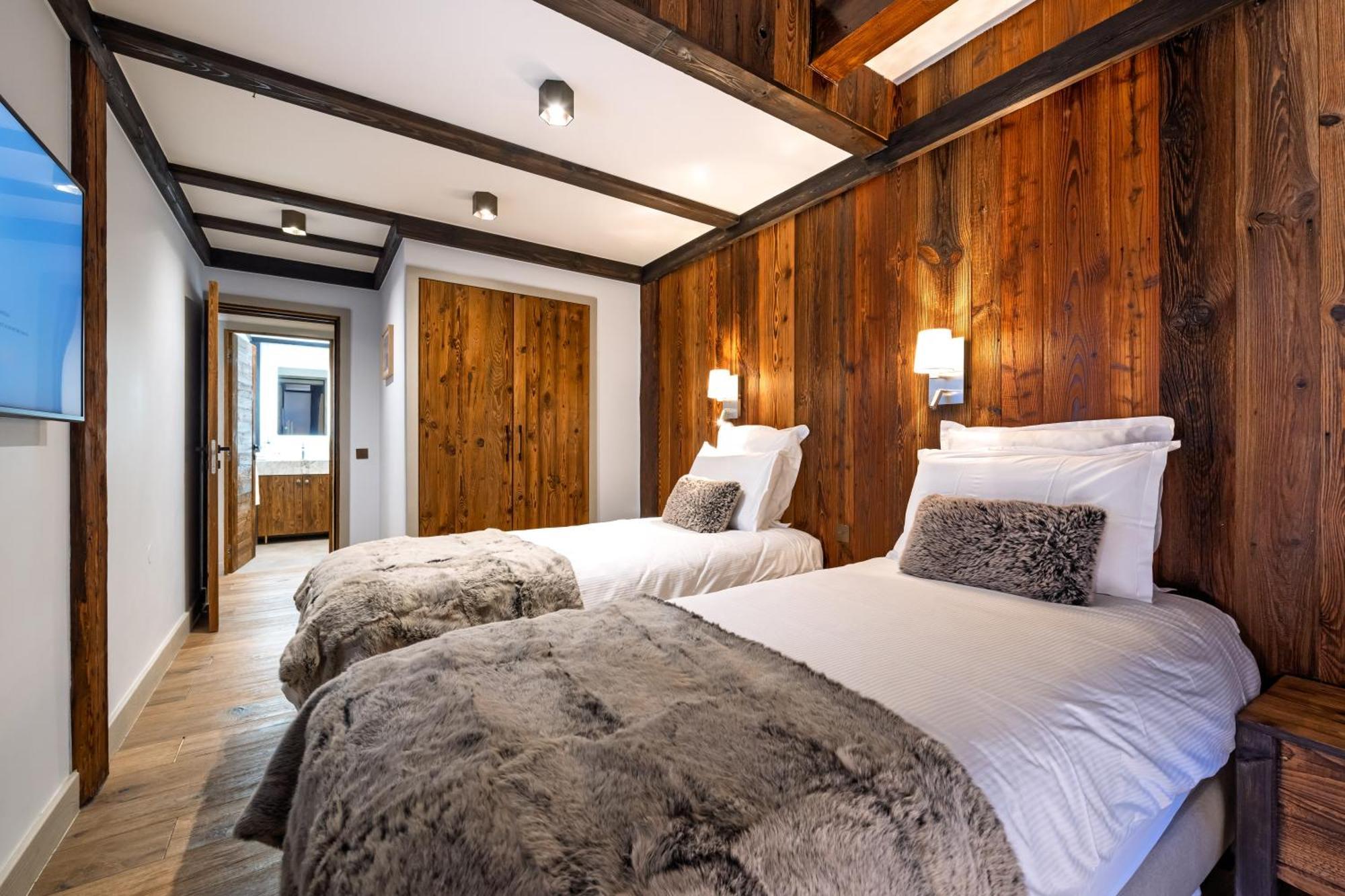 Luxury Suite 70M2 Balcon Courchevel1850 Parking Exterior foto