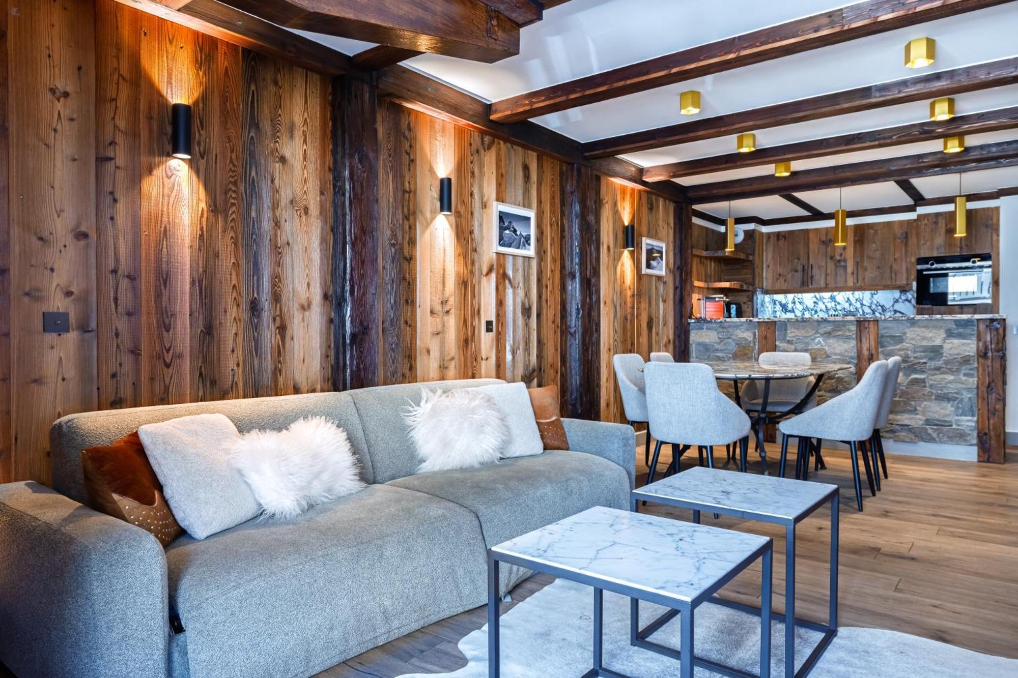 Luxury Suite 70M2 Balcon Courchevel1850 Parking Exterior foto