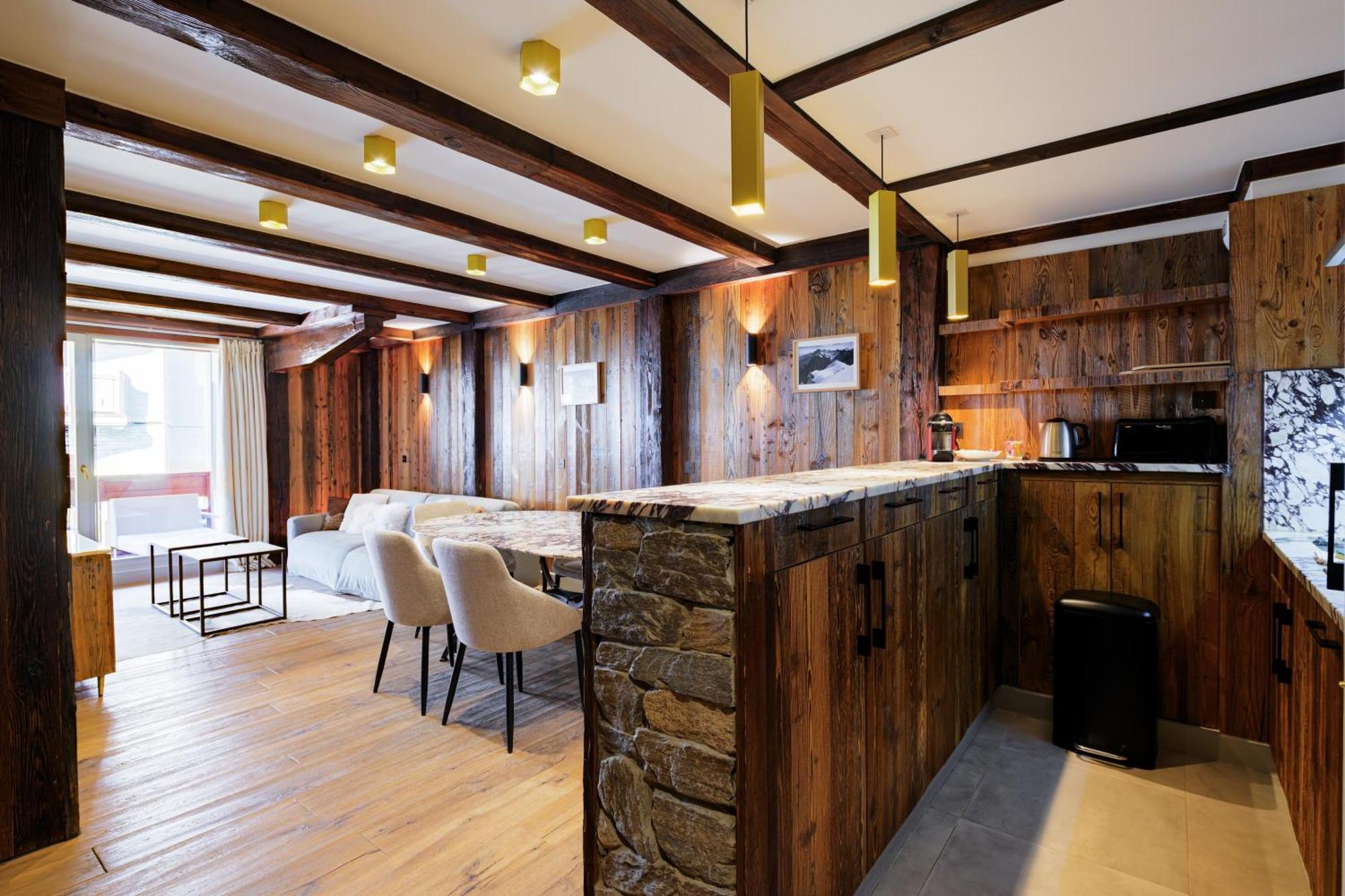 Luxury Suite 70M2 Balcon Courchevel1850 Parking Exterior foto